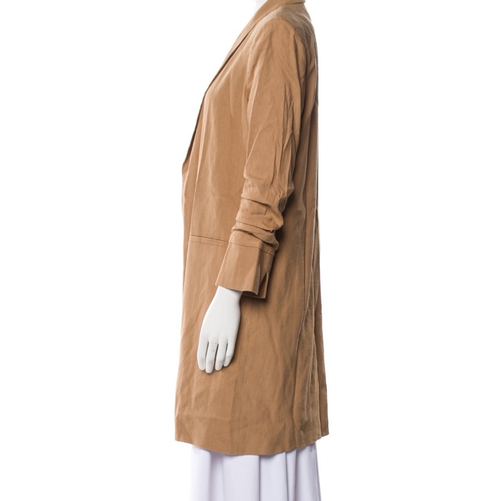 Alice + Olivia Muriel Scrunched Sleeve Coat - Picture 2 of 7